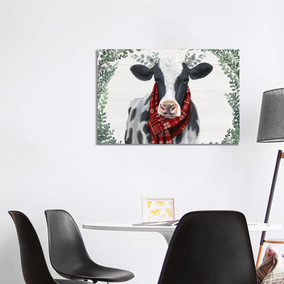 Yuletide Farm Collection A by Victoria Borges - Wrapped Canvas Gallery-Wrapped Canvas Giclée