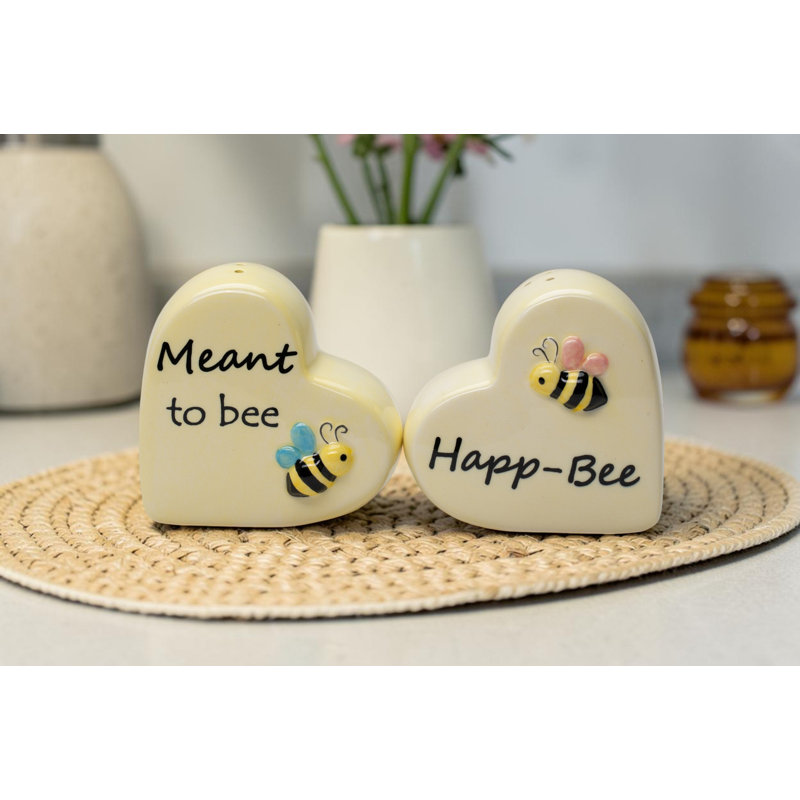 Happy Heart - abeille poivre et sel