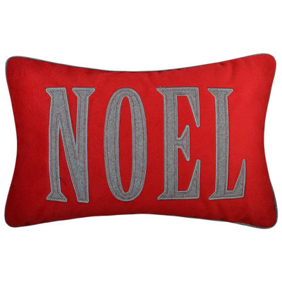 Housse de coussin décoratif de Noël 14 x 20 po