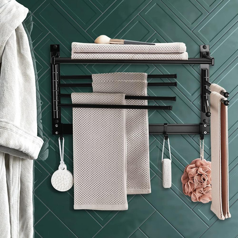 Metal Foldable Wall-Mounted Drying Rack