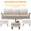 Agatina Upholstered L-Shaped Sectional with Ottoman Reversible-65865539