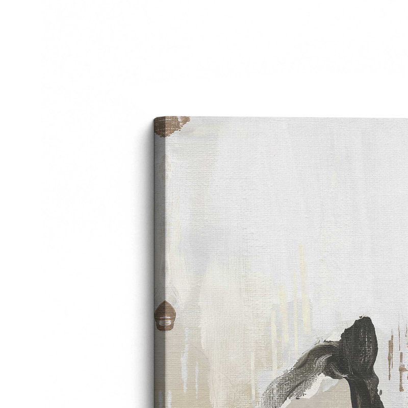 "Mosaïque monochrome V2" sur toile, Toile tendue, H 24 po x l 24 po x P 1,25 po