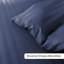 Aspire Homeware 3 Piece Hotel Quality Dyed Duvet Complete Set with Pillowcases for Premium Comfort-121692274-121692281