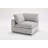 Odai 38.6" W Chenille Upholstered Armless Chair -418263707