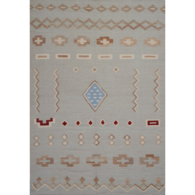 Southwestern Area Rug in Gray/Brown