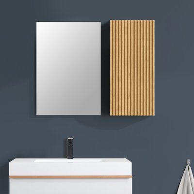  12-Inch Wide Wall-Mounted Bathroom Storage Cabinet, Vanity Side Cabinet