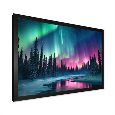 Northern Lights In Alaska II - Alaska Wall Art
