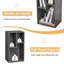 Petite armoire de rangement à 3 cubes avec 3 tablettes ouvertes (ensemble de 2)-789145774