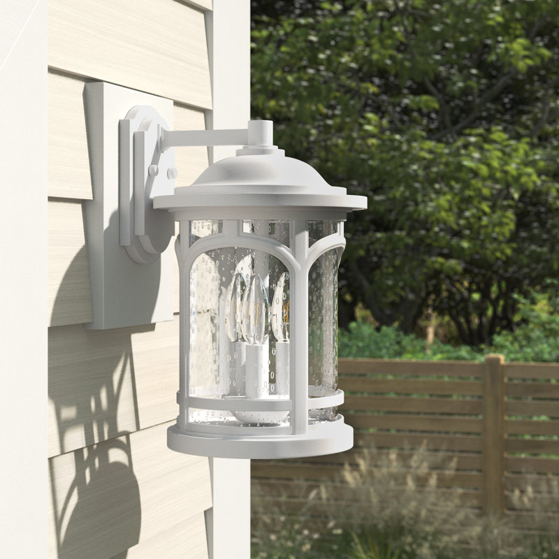 Lanterne murale d'extérieur Yeles, H 14,5 po x l 9 po x P 10 po