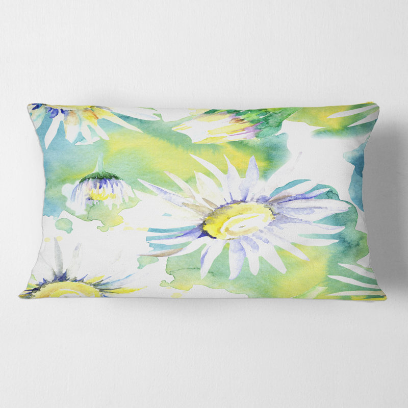 Floral Throw Pillow