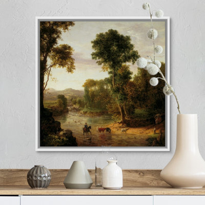 «Crossing the Ford», reproduction sur toile