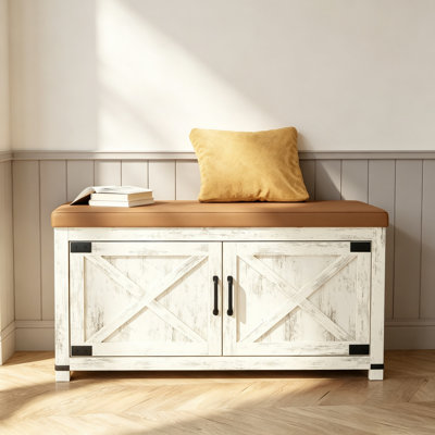 12 - Pair Shoe Storage Bench