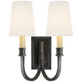 Thomas O'Brien Modern Library Double Sconce