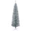 Arbre de Noël artificiel à forme allongée 6 / 7pi avec 390 branches réalistes et support en plastique-412095298