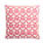 Motif géométrique rose vif sélectionné