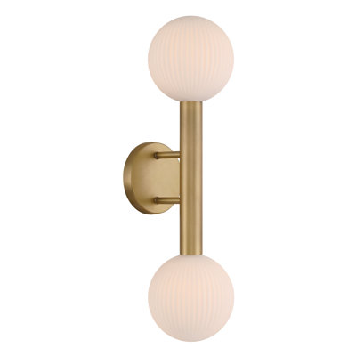 2 LIGHT WALL SCONCE