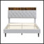 Grand lit plateforme tapissier-845421518