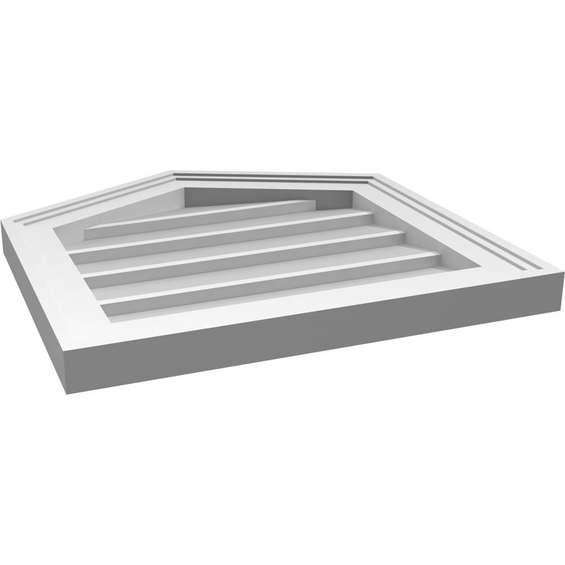 Ventilateur à pignon en uréthane non-fonctionnel Signature, H 18 po x l 18 po x P 1,5 po
