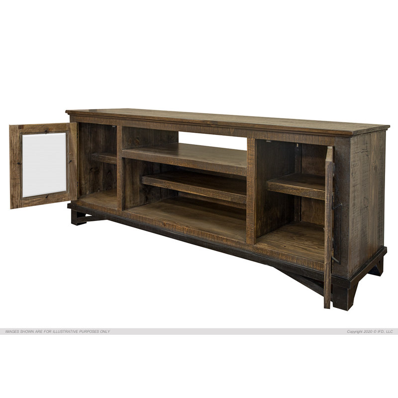 Loft Brown Entertainment Wall Unit
