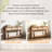 McDuffie 51.2" Rattan Console Table-425060744