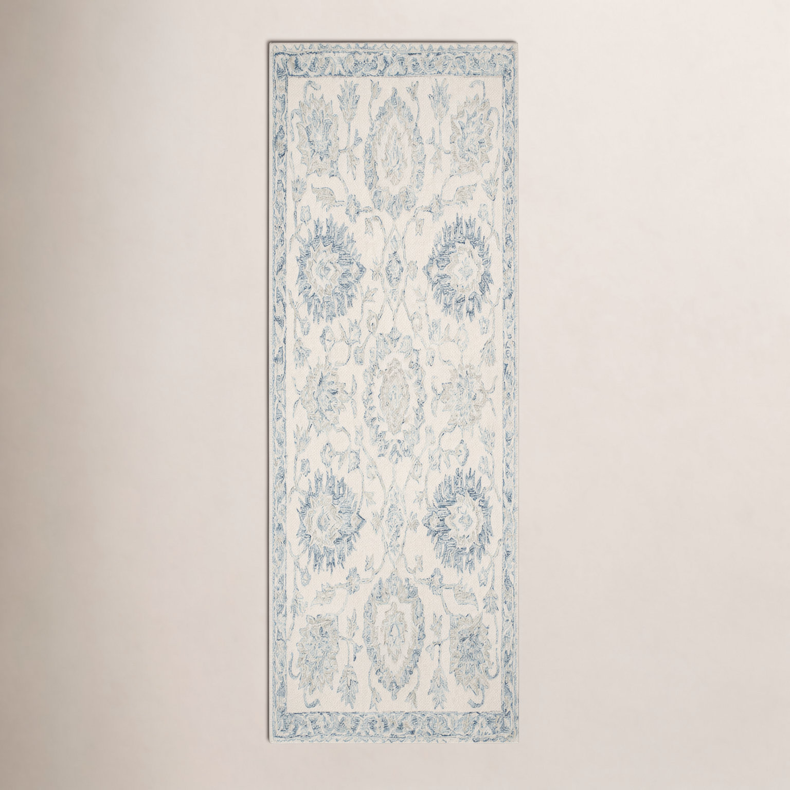 Aden Hand-Hooked Wool Oriental Rug, Rectangle 2'6" x 7'6"