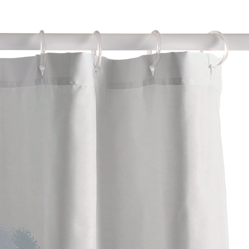 Rideau de douche DENY Designs, Blue/Green Floral 1