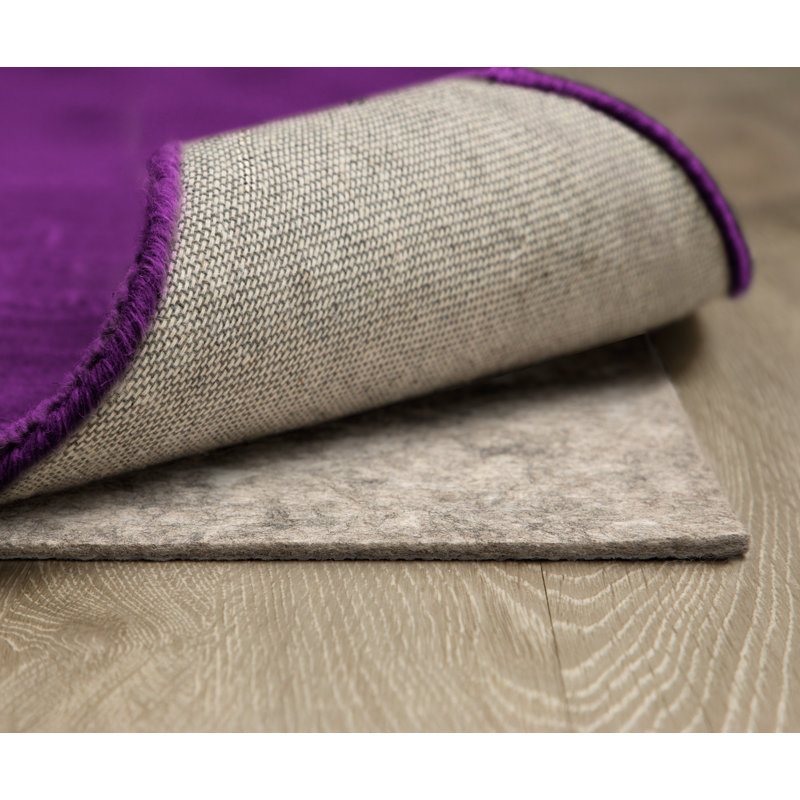 Sous-tapis antidérapant de 1/4 po Basics by Wayfair ™, Rectangle 9 pi x 12 pi