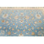 Tapis oriental unique à teinture végétale Tabriz noué à la main 9 pi x 12 pi 4 po