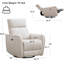 Ensemble de cinéma maison inclinable et pivotant 32,3 po de large avec port USB (ensemble de 6)-102051498