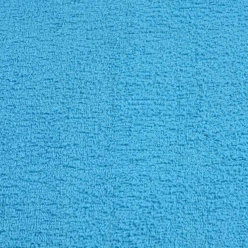 100% Cotton Mulit-Size Set, Turquoise, 8 Piece Towel Set