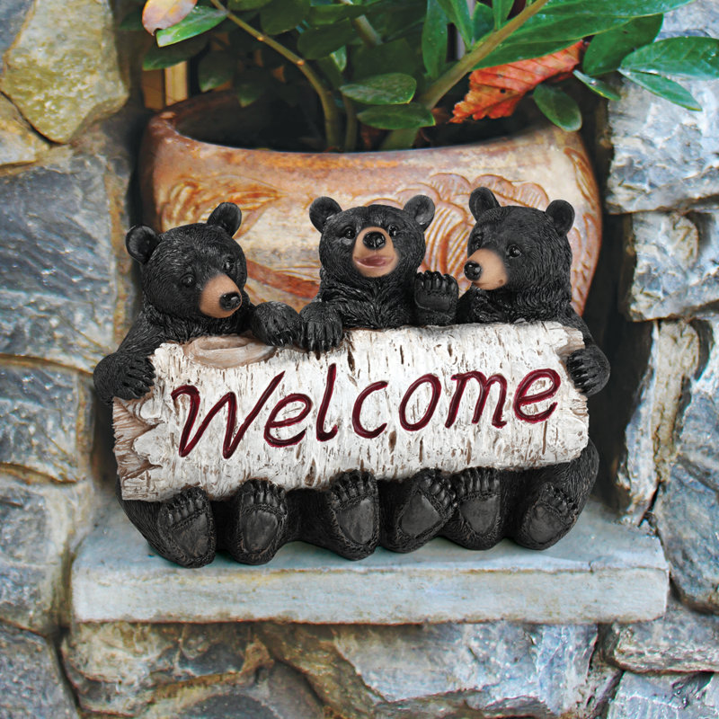 Figurine ours noir
