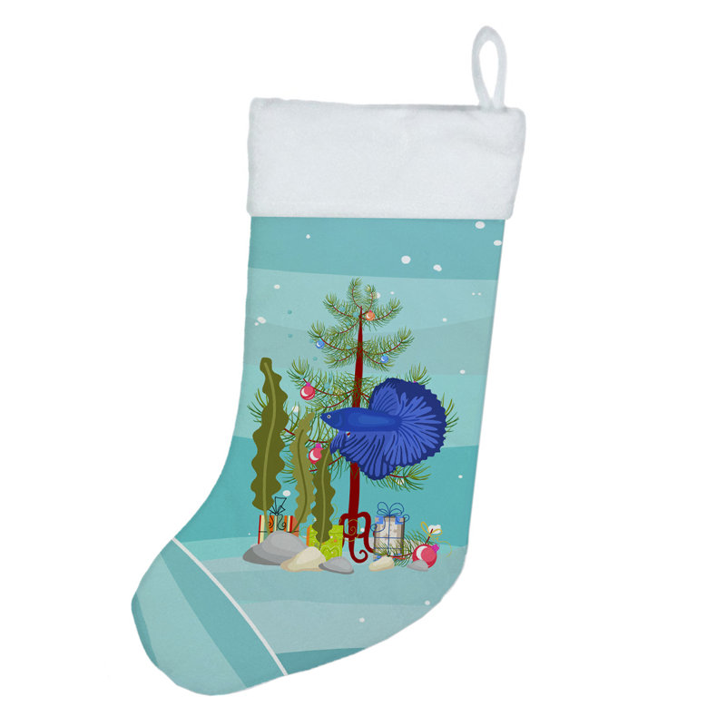 Chaussette de Noël super Delta Tail Betta