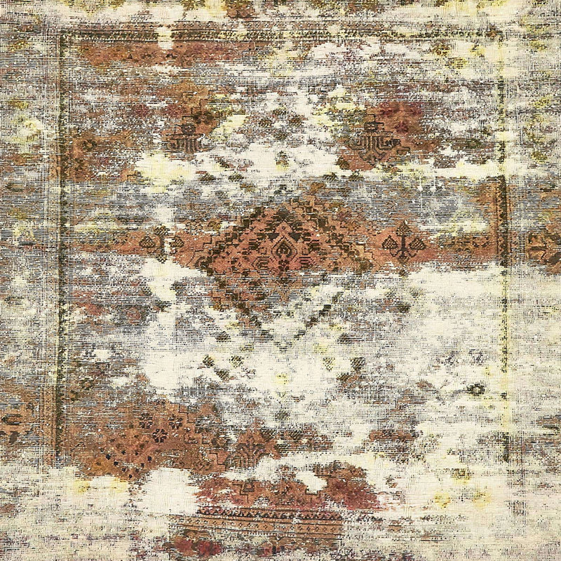 Abstract Indoor Rug, Square 3'