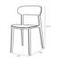 Chaise empilable d'extérieur Janicka Spencer-873142996