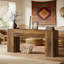 Table basse rustique, console robuste, table de couloir en bois