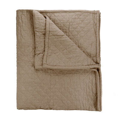 Derek Linen Blend Sham - Queen