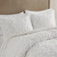 Ensemble de couette mini ivoire double / grand