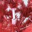 Arbre de Noël artificiel 6 pi, 300, 1250 pointes de branches, arbre articulé intérieur rouge et blanc en forme de chapeau avec lumières à DEL et décor de style