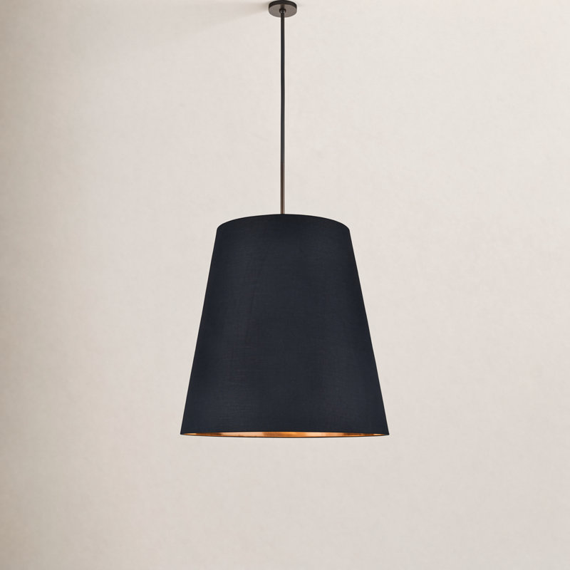 3 - Light Unique/Statement Pendant, Black, 76.88" H x 30" W x 30" D, Black