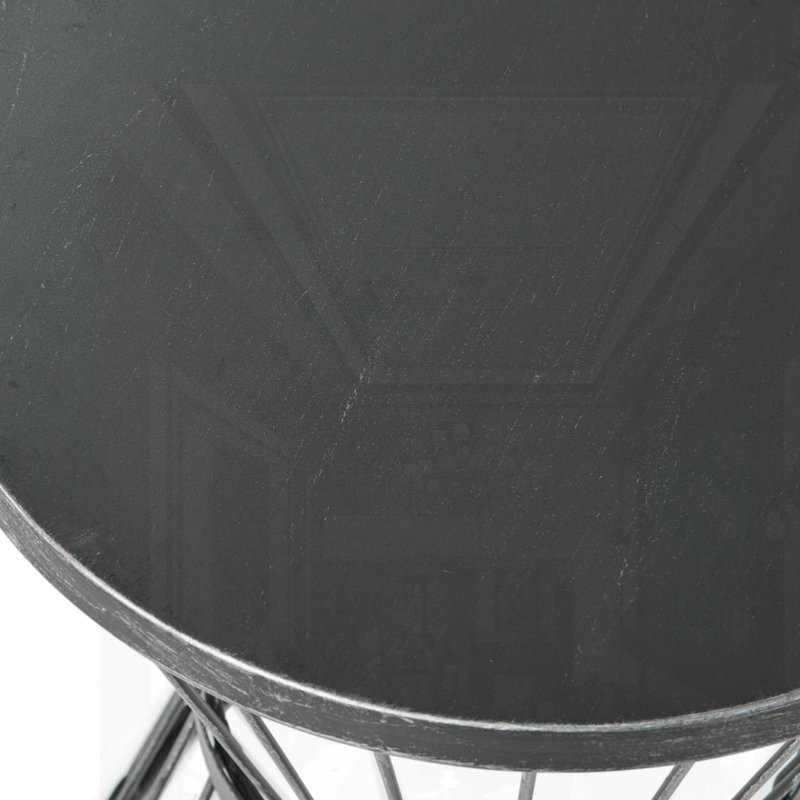 16" SIDE TABLE, Matte Black