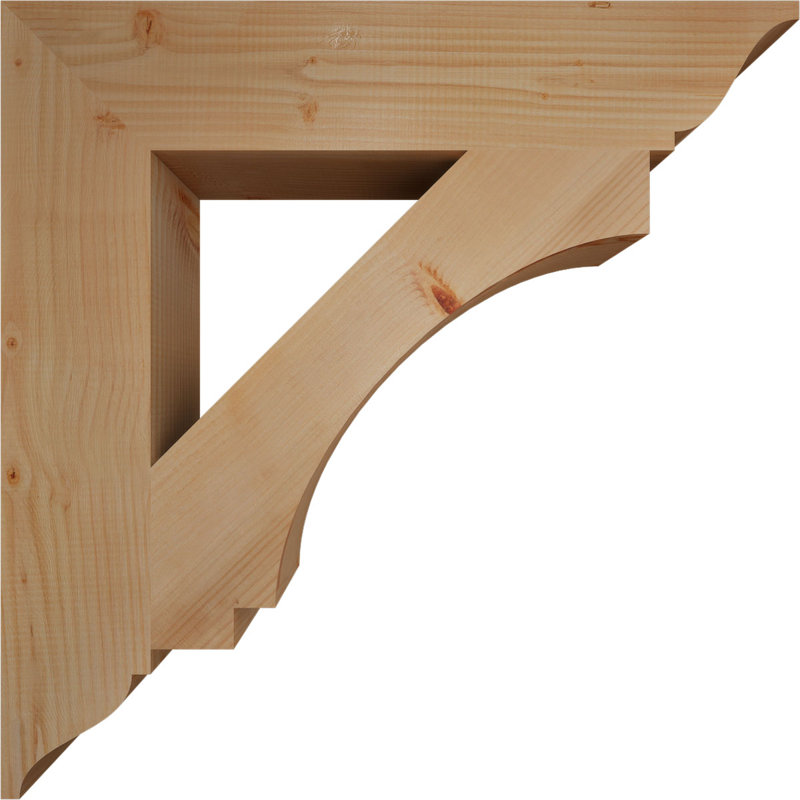Support impérial traditionnel, H 32 po x l 5,5 po x P 32 po, Douglas (lisse)