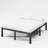 Amylia 18 Inch Metal Iron Platform Bed Frame, with Wood Slat Support, Heavy Duty Mattress Foundation, Noise Free,Double Beds for Couples, Families , Perfect for Master Bedrooms & Shared Living Space,Queen-230766429