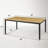 Seibold 67" Rectangular Wood Desktop Dining Table-228398202