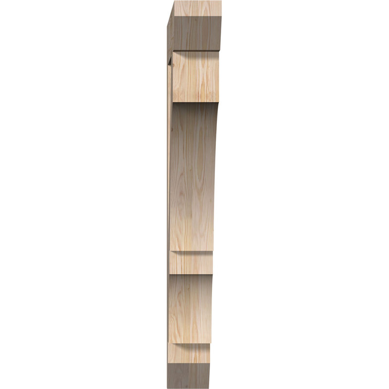 H 5,5 l, Sapin de Douglas lisse, L 5 1/2 po x P 36 po x H 48 po