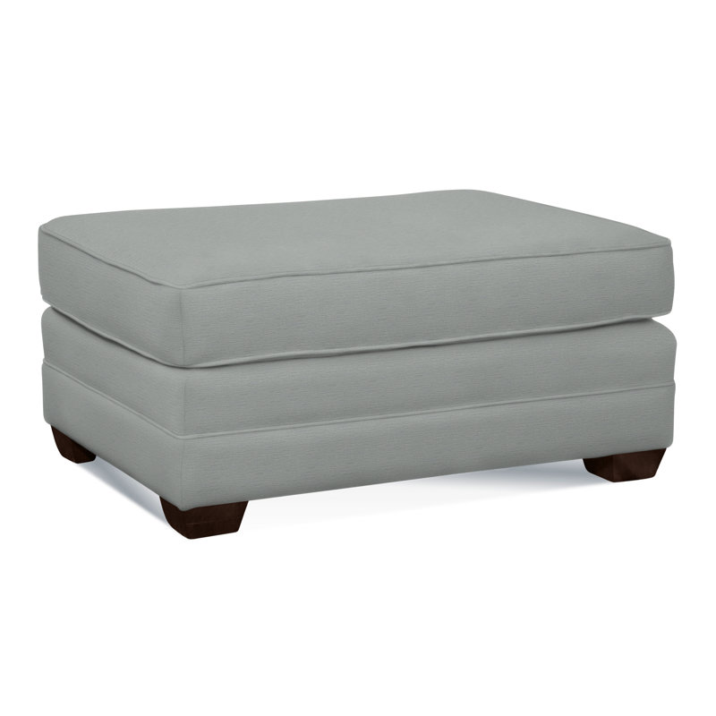 Bedford Ottoman, Ivory Crypton Performance; 0886-91, Java