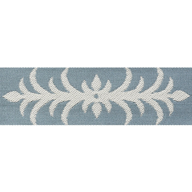 Schumacher x Celerie Kemble Acanthus Tape, Blue