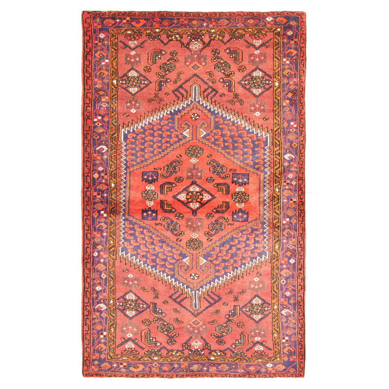 Tapis rouge Andelz 4 pi 4 po x 7 pi 3 po