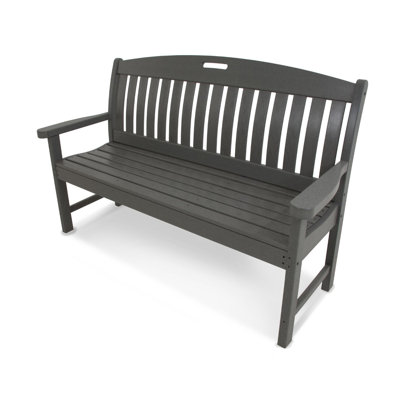 POLYWOOD® Nautical Garden Bench