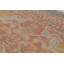 Distressed Homage Hand Knotted Wool Area Rug in Orange, Gold, Blue