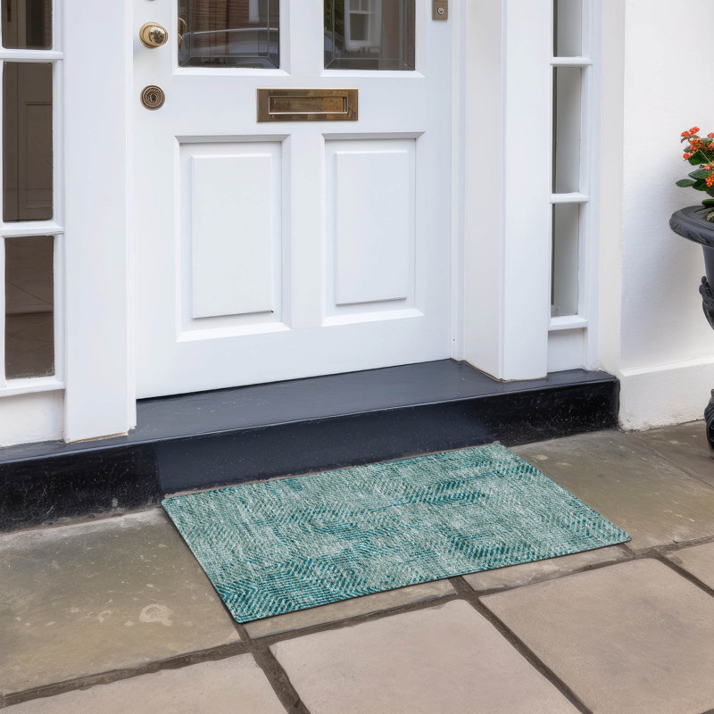 Tapis intérieur / extérieur Maliana, Rectangle 1 pi 8 po x 2 pi 6 po
